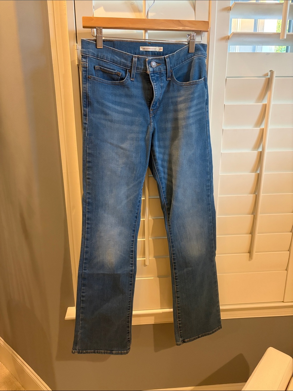 Levi's Blue Boot Cut Jeans